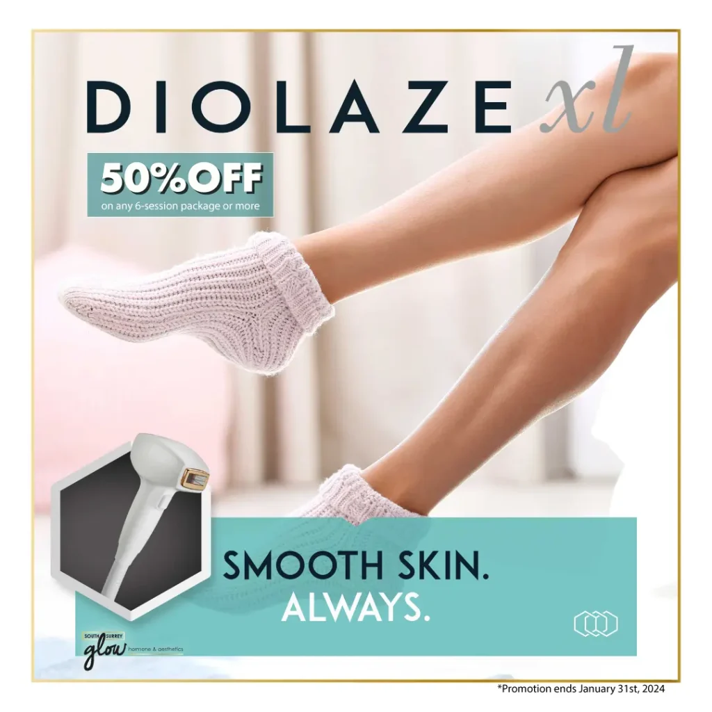 Laser Hair Removal - South-Surrey-Glow-Diolaze