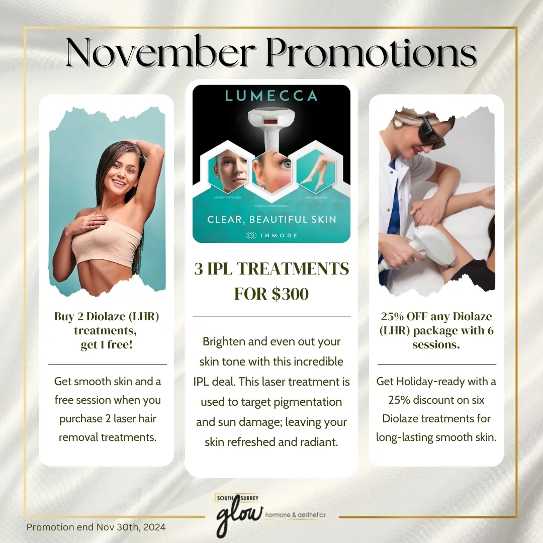 South Surrey Glow - November Promotions